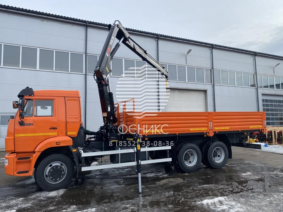 Бортовой КамАЗ 65115 с КМУ HIAB X-CL 16B-2